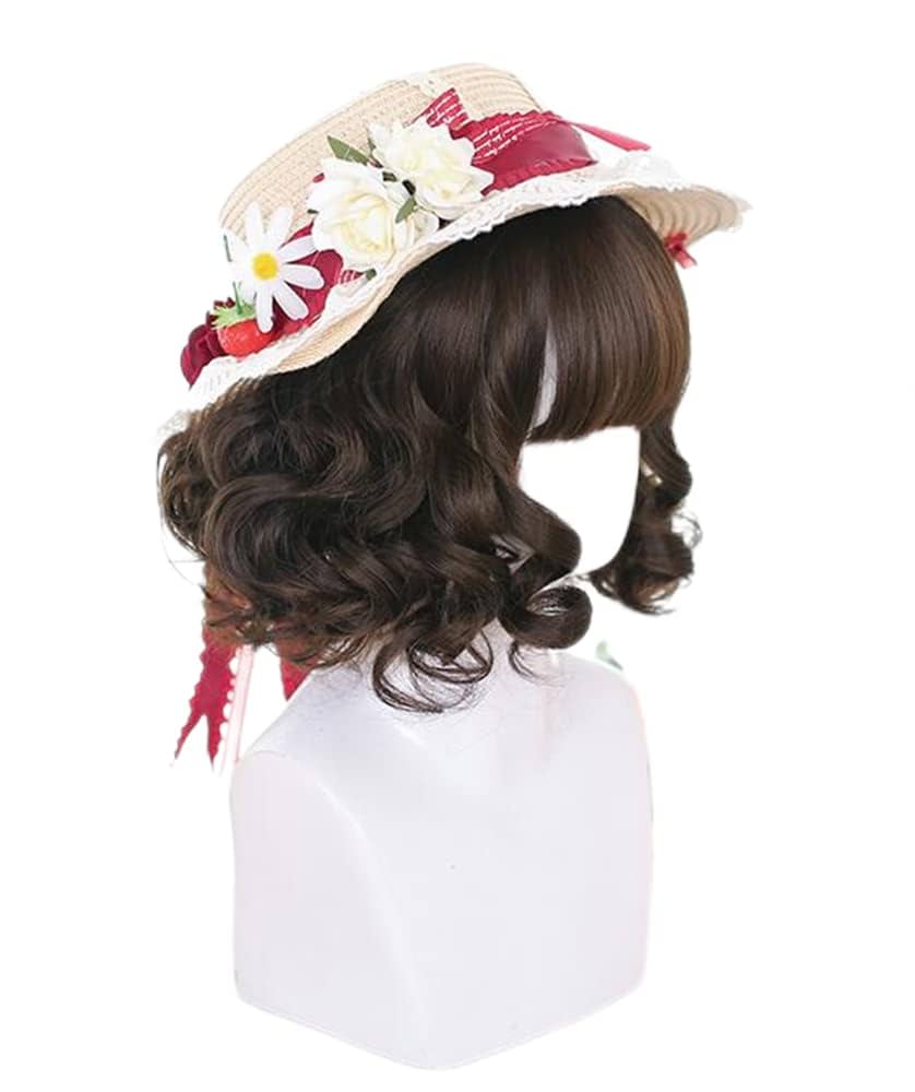 Amazon.co.jp: 原宿系 GAL系 カール ロリータウィッグ お嬢様
